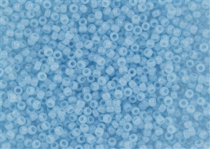 8/0 Toho Japanese Seed Beads - Translucent Aqua Blue #1143