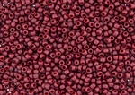8/0 Toho Japanese Seed Beads - Semi Glazed Dark Red #2609F