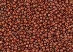 8/0 Toho Japanese Seed Beads - Semi Glazed Burnt Orange #2610F