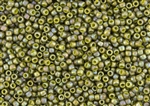 8/0 Toho Japanese Seed Beads - Semi Glazed Rainbow Olive #2631F