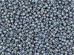 8/0 Toho Japanese Seed Beads - Semi Glazed Rainbow Blue Turquoise #2635F