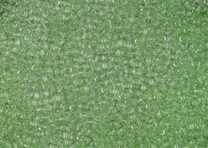 8/0 Toho Japanese Seed Beads - RE:Glass (Recycled Glass) Transparent Green #5004