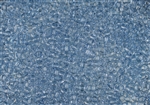 8/0 Toho Japanese Seed Beads - RE:Glass (Recycled Glass) Transparent Blue #5013