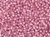 8/0 Toho Japanese Seed Beads - PermaFinish Dark Pink Opal Silver Lined #PF2106