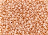 8/0 Toho Japanese Seed Beads - PermaFinish Salmon Opal Silver Lined #PF2111