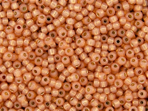 8/0 Toho Japanese Seed Beads - PermaFinish Hyacinth Opal Silver Lined #PF2112