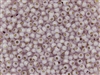 8/0 Toho Japanese Seed Beads - PermaFinish Light Lavender Opal Silver Lined #PF2121