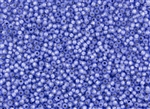 8/0 Toho Japanese Seed Beads - PermaFinish Tanzanite Opal Silver Lined #PF2123