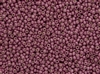 8/0 Toho Japanese Seed Beads - PermaFinish Pink Lilac Metallic Matte #PF553F