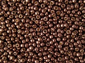 8/0 Toho Japanese Seed Beads - PermaFinish Mauve Metallic #PF556