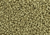 8/0 Toho Japanese Seed Beads - PermaFinish Yellow Gold Metallic Matte #PF559F