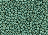 8/0 Toho Japanese Seed Beads - PermaFinish Teal Aqua Metallic Matte #PF561F