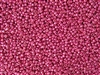 8/0 Toho Japanese Seed Beads - PermaFinish Hot Pink Metallic #PF563