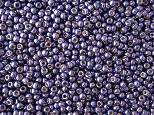 8/0 Toho Japanese Seed Beads - PermaFinish Purple Metallic #PF567