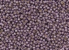 8/0 Toho Japanese Seed Beads - PermaFinish Pale Lilac Metallic #PF579