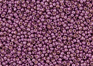 8/0 Toho Japanese Seed Beads - PermaFinish Orchid Pink Metallic #PF580