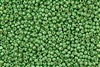 8/0 Toho Japanese Seed Beads - PermaFinish Spring Green Metallic #PF587