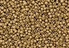 8/0 Toho Japanese Seed Beads - PermaFinish Golden Fleece Metallic Matte #PF592F