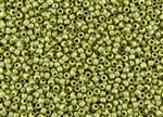 8/0 Toho Japanese Seed Beads - Hybrid Luster Green Picasso #Y138