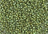 8/0 Toho Japanese Seed Beads - Hybrid Frosted Turquoise Picasso #Y307F