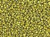 8/0 Toho Japanese Seed Beads - Hybrid Frosted Sour Apple Picasso #Y310F
