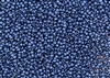 8/0 Toho Japanese Seed Beads - Hybrid Blue Metallic Suede #Y613