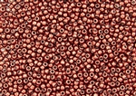 8/0 Toho Japanese Seed Beads - Hybrid ColorTrends Metallic Satin Aurora Red #YPS0012