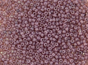 8/0 Toho Japanese Seed Beads - Hybrid ColorTrends Milky Soft Plum #YPS0023