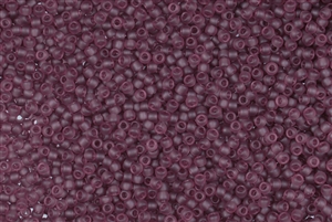 11/0 Toho Japanese Seed Beads - Amethyst Transparent Matte #6BF