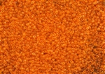 11/0 Toho Japanese Seed Beads - Transparent Hyacinth Orange #10B
