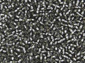 11/0 Toho Japanese Seed Beads - Light Black Diamond Silver Lined #29 *LAST PARTIAL TUBE* 19.13 grams