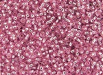 11/0 Toho Japanese Seed Beads - Pink Silver Lined #38