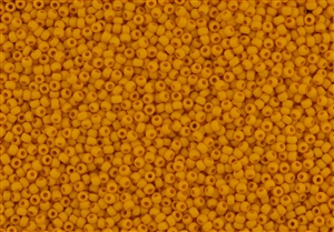 11/0 Toho Japanese Seed Beads - Opaque Cantaloupe Orange Matte #42DLF