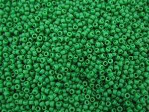 11/0 Toho Japanese Seed Beads - Shamrock Green Opaque #47D