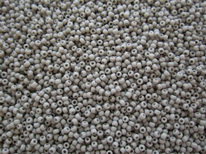 11/0 Toho Japanese Seed Beads - Grey Opaque Matte #53F