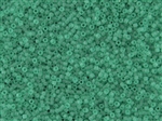 11/0 Toho Japanese Seed Beads - Lt. Emerald Transparent Matte #72F