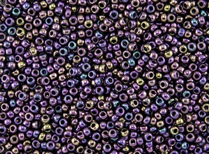 11/0 Toho Japanese Seed Beads - Purple Iris Metallic #85