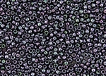 11/0 Toho Japanese Seed Beads - Dark Purple Iris Metallic #90