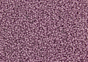 11/0 Toho Japanese Seed Beads - Pale Mauve Opaque Luster #127