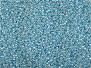 11/0 Toho Japanese Seed Beads - Aqua Blue Ceylon Pearl #143