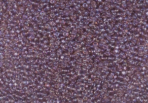 11/0 Toho Japanese Seed Beads - Transparent Light Amethyst Rainbow #166