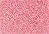 11/0 Toho Japanese Seed Beads - Crystal Medium Pink Lined Rainbow #191B