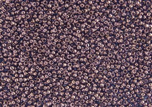 11/0 Toho Japanese Seed Beads - Dark Amethyst Gold Luster #201