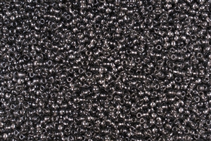 11/0 Toho Japanese Seed Beads - Gunmetal Lined Grey #282