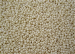 11/0 Toho Japanese Seed Beads - Light Cream Opaque Rainbow #409