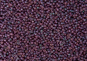 11/0 Toho Japanese Seed Beads - Light Raspberry Iris Gold Luster #425