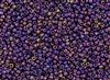 11/0 Toho Japanese Seed Beads - Plum Gold Iris Metallic #515