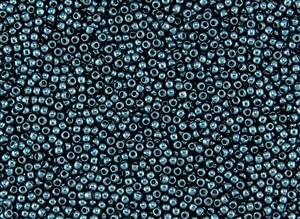 11/0 Toho Japanese Seed Beads - Teal Blue Metallic #519