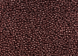 11/0 Toho Japanese Seed Beads - Mulberry Wine Metallic #520