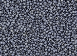 11/0 Toho Japanese Seed Beads - Blue Grey Metallic Matte #612